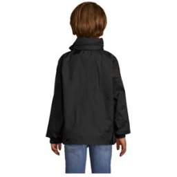 Veste coupe-vent personnalisable enfant SOL'S SURF KIDS noir