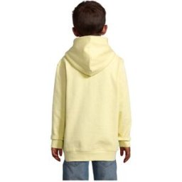 Sweat Capuche et Stylé pour Enfant - CONDOR KIDS Jaune Clair