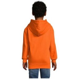 Sweat Capuche Personnalisé Parfait pour les Enfants SLAM KIDS orange