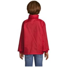 Veste coupe-vent personnalisable enfant SOL'S SURF KIDS rouge