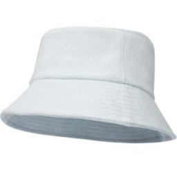 Bob anti-UV de 230 g/m² Melo en tissu éponge recyclé GRS Bleu nuage
