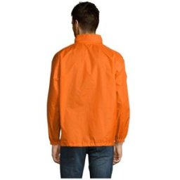 Veste coupe-vent personnalisable unisexe SOL'S SURF orange