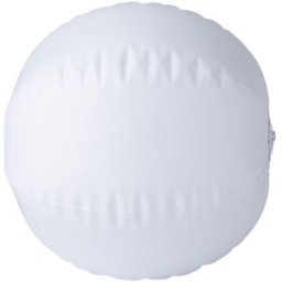 Ballon de plage personnalisé gonflable PVC Lola blanc