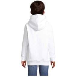 Sweat Capuche et Stylé pour Enfant - CONDOR KIDS blanc