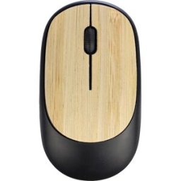 Souris optique sans fil en ABS personnalisée Eileen noir