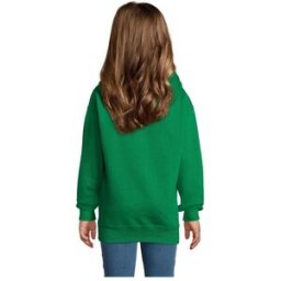 Sweat Capuche Personnalisé Parfait pour les Enfants SLAM KIDS Vert Prairie