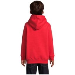 Sweat Capuche et Stylé pour Enfant - CONDOR KIDS rouge vif
