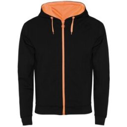 FUJI S Noir/Orange fluo