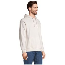 Sweat capuche personnalisable STELLAR Ecru