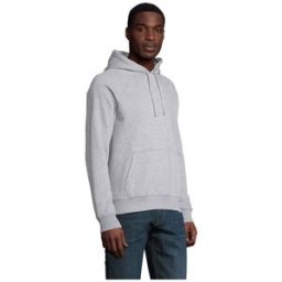 Sweat capuche personnalisable STELLAR Gris Chiné II