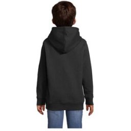 Sweat Capuche et Stylé pour Enfant - CONDOR KIDS noir