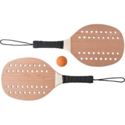 Raquettes de tennis personnalisées en bois de rose - Sergio brun
