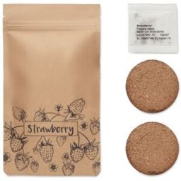Kit de Culture Personnalisé de Fraises - FRESA KIT beige