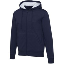 Sweat à capuche sherpa de 320 g/m² Natron intégralement zippé XS Marine