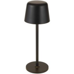 Lampe de table rechargeable et d'intensité réglable Alya avec 3 modes d'éclairage noir