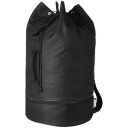 Sac marin Retrend en plastique recyclé 35L noir