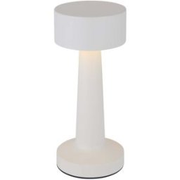 Lampe de table rechargeable Aludra avec intensité réglable et 3 modes d'éclairage blanc