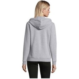 Veste Femme Confortable et Stylée Personnalisée 280gr Spike Gris Chiné II