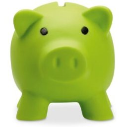 Tirelire personnalisé SOFTCO lime