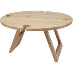 Table de pique-nique Soll pliante naturel