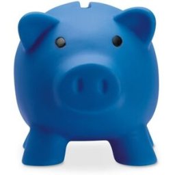 Tirelire personnalisé SOFTCO bleu