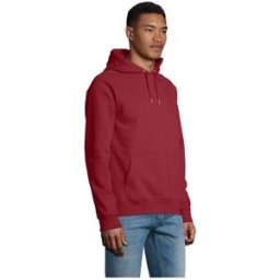 Sweat capuche personnalisable STELLAR bordeaux