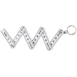 Porte-clés publicitaire 50cm - FUSTER blanc