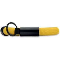Bracelet porte-clés flottant personnalisé POLLY jaune