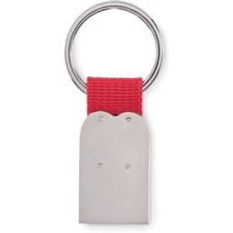Porte-clés publicitaire rouge