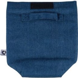 Sac isotherme roll-top en denim recyclé Mira bleu
