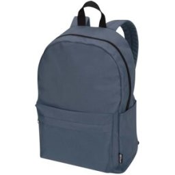 Sac à dos pour ordinateur portable Byron de 16 L et 14" en matériaux recyclés certifiés GRS Bleu hale
