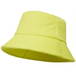 Bob anti-UV de 230 g/m² Melo en tissu éponge recyclé GRS Citron vert