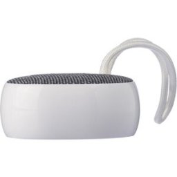 Enceinte en ABS recyclé Mireya blanc