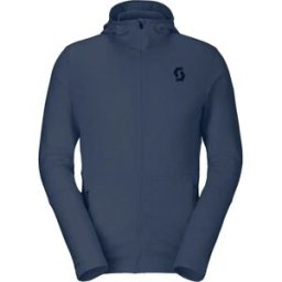 Scott Sweat-shirt à Zip Defined Light Dusk Blue L Homme