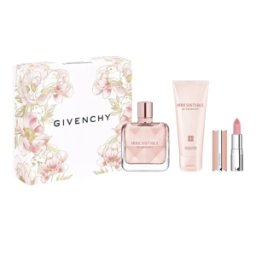 GIVENCHY - Coffret Irresistible Coffret pour Femme Eau de parfum 50ml + Lait 75ml + Mini rouge à lèvres Rose Perfecto #001 Pink Irresistible - Kapao Parfumerie en ligne française
