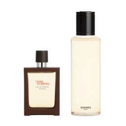HERMÈS - Terre d'Hermès Eau de Parfum Intense Vaporisateur de voyage 30 ml + recharge 200 ml - Kapao Parfumerie en ligne française