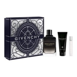 GIVENCHY - Coffret Gentleman Coffret pour Homme Eau de parfum Boisée 100ml + Vapo 12.5ml + Gel douche 75ml - Kapao Parfumerie en ligne française