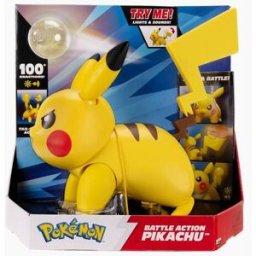 JAZWARES Pokémon figurine de luxe Pikachu avec fonctions électroniques