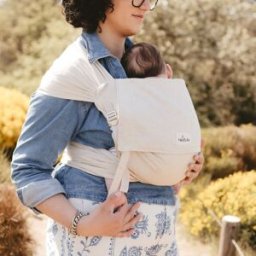NéoBulle Porte bébé Mei Tai P'tit Evo Lin Naturel