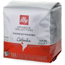 illy Colombia - 18 Capsules de café pour illy IperEspresso - Café noir