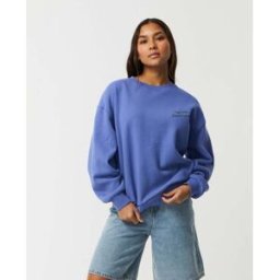 Rip Curl Sweat col rond Beach Vibe Heritage Bleu moyen M Female
