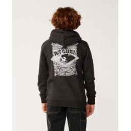 Rip Curl Sweat à capuche enfant Surf Shack Art Noir délavé 16 Male