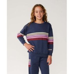 Rip Curl Sweat col rond Surf Revival enfant Bleu marine 12 Female