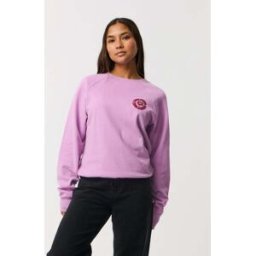 Rip Curl Sweat col rond Surf Puff Raglan Relax Lilas vif XL Female