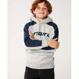 Rip Curl Sweat à capuche enfant Archive Panel Gris chiné 14 Male