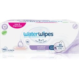 WaterWipes Soothing Clean lingettes douces pour bébé 6x60 pcs