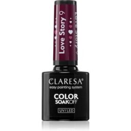 Claresa SoakOff UV/LED Color Love Story vernis à ongles gel teinte 9 5 g