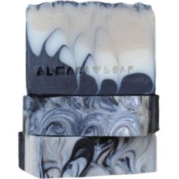 Almara Soap Natural Shave No More savon fait à la main pour cheveux, barbe et corps pour homme 90 g