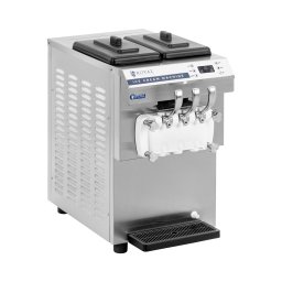 Machine à glace italienne - 1350 W - 16 l/h - 3 parfums - Royal Catering