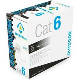 Alantec Câble Réseau Cat6 Kiu6outs305 305 M Black One Size unisex